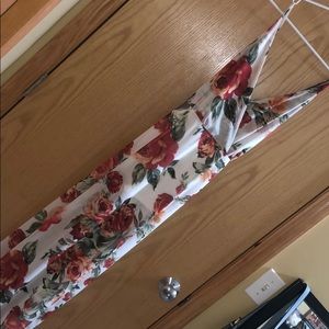 Floral maxi dress